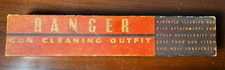 Vintage RANGER Sears, Roebuck & Co. GUN CLEANING KIT with Supplies