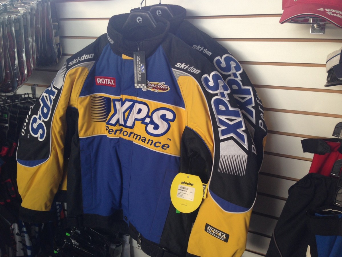 SKI-DOO WINTER JACKET AUTHENTIC WARNERT RACING XPS SPONSOR *size S