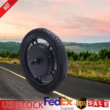 16 Inch Front Wheel Electric Bicycle Hub Motor Conversion Set 48V 1KW E-bike