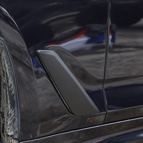 Modified Matte Black Car Side Fender Trim Plate  For BMW 5 Series G30 2018-22 - Imagen 4 de 10