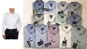 Kirkland-Signature-Men-039-s-Traditional-Fit-Dress-Shirt