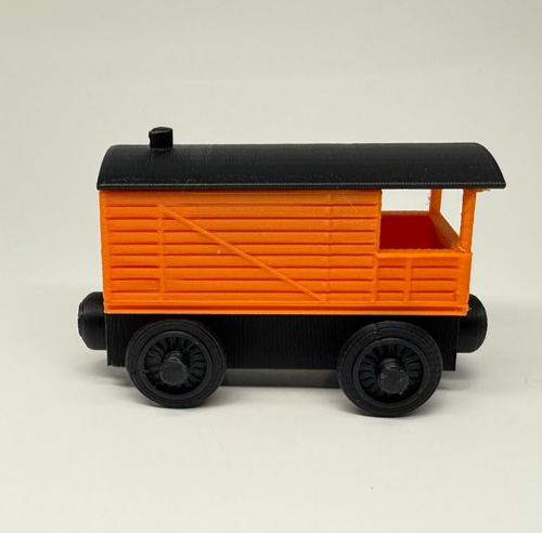 Ferrocarril de madera Breakvan, tren de caboose hecho a medida Thomas Friends Brio - Elige - Imagen 35 de 61