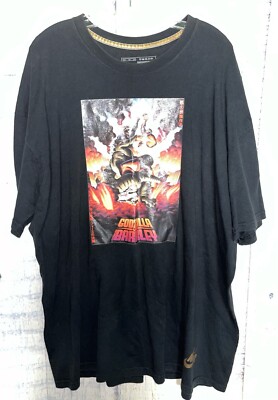 Nike Men's Godzilla Vs. Charles Barkley Circa '92 Air Force Max Tee Shirt SZ XXL