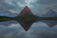 Landscape nature mountains Custom Gaming Mat Desk