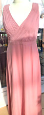 REDUCED New with tags - V Very size 18 Pink Maxi Evening dress gown app 60" long