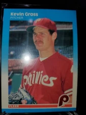 1987 Fleer Baseball Card #14 Kevin Gross 
