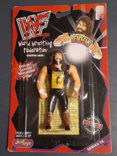 1998 WWF Just Toys Bend-Ems Wrestling Figure - Ser...