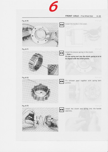 AISIN locking hub gasket kit ASCO Free Wheel Hub Toyota Suzuki Mitsubishi - Picture 8 of 11