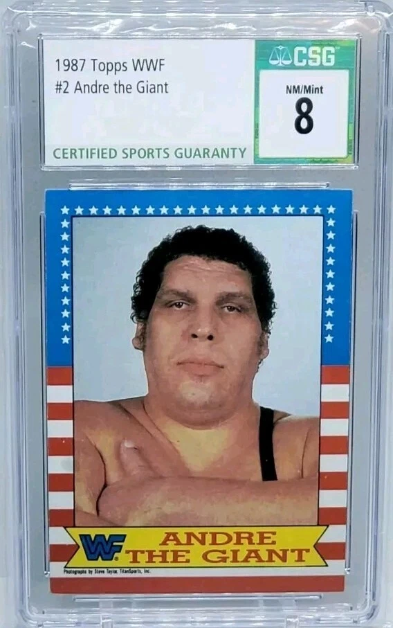 1987 Topps WWF - Andre the Giant #2 for sale | eBay