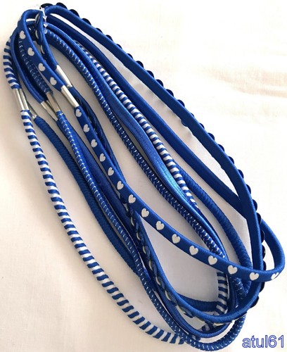 Elastic HeadBands Black/Colours Kylie/6 Long Thin hair Bands Sports Accessories - Picture 42 of 54