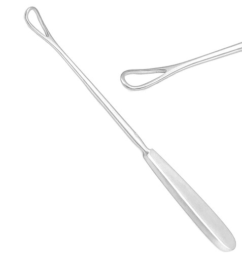 Sims Uterine Curettes 10" # 6 Sharp Blade Surgical Gynecoloy Instruments - Picture 3 of 3