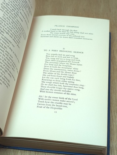 COLLECTED POETRY OF FRANCIS THOMPSON - c.1920 Hodder & Stroughton HB Edition - Imagen 12 de 17