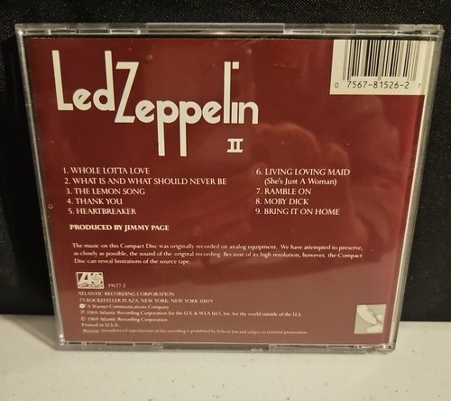 Led Zeppelin Lot 7 CD'S BBC Sessions III II Presence House.of The Holy - Picture 12 of 22