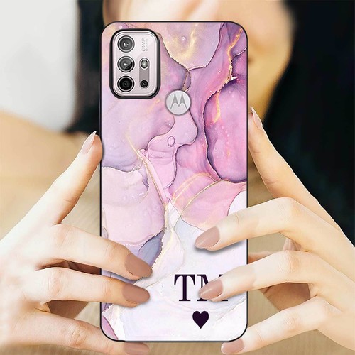 Marble Personalised Case For Motorola Moto E13 Edge 50 E14 G85 Matte Phone Cover - Picture 39 of 82