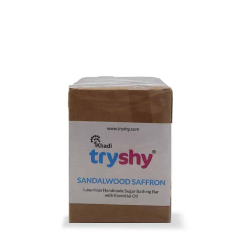 @ Tryshy Kumkumadi Sandelholz Safran Für Bad Und Körperseife 125G O091 - Bild 2 von 6