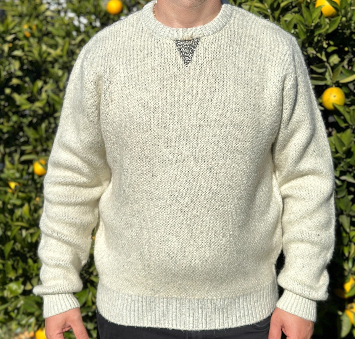 トップス STUSSY 8BALL mohair sweater Stussy 8 Ball Heavy Brushed Mohair Knit Sweater Ivory White