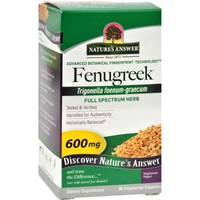 Nature's Answer Fenugreek Seed - 90 Cap on sale Nature's Answer Fenugreek Seed - 90 Cap on sale
