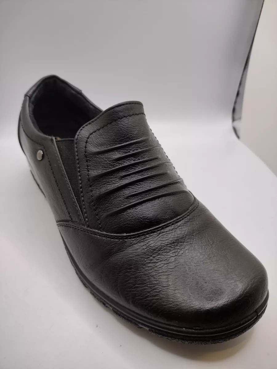 Women s Easy Street proctor Slip On Black shoes Size 8.5 eBay