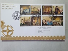 FDC - 2009 - INDUSTRIAL REVELUTION  - FIRST DAY COVER - FREE POSTAGE #1303