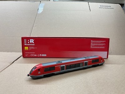 RIVAROSSI HO SCALE DIESELLOK TRIEBWAGEN BR 641 002 DB REGIO ROT DCC !