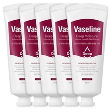 VASELINE DEEP MOISTURE INTENSE HAND NAIL CREAM 60mL X 5P Set K-BEAUTY