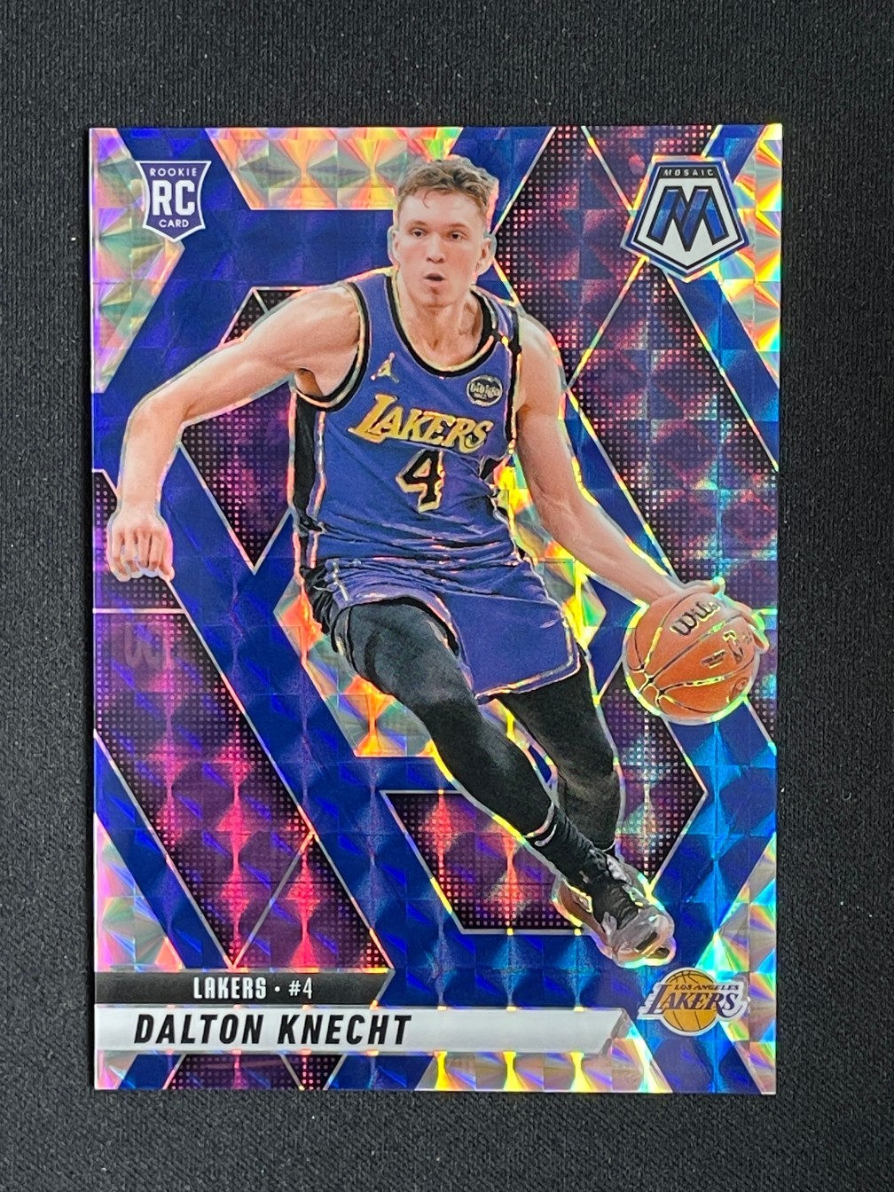 Dalton Knecht 2024-25 Panini Mosaic Choice Blue /45 #238