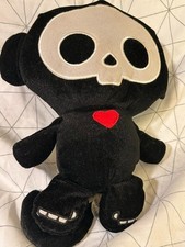 Skelanimals Marcy Monkey Plush Skeleton Heart Bones Fiesta Heart on Chest 11"