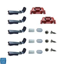 1968 GTO / Lemans Dash Pad Clip Kit - Set of 13 Pieces - New