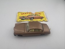 Vintage Matchbox Lesney 28c Jaguar Mark Ten 1965 WITH BOX PART
