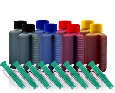 800ml Druckerfarbe Nachfüll Tinte für CANON PG585/PG595 CL586 Refillset