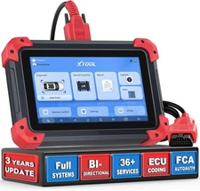 XTOOL D7 V2.0 Car Diagnostic Tool OBD2 Scanner Full System Active Tests ABS TPMS