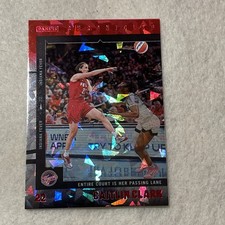 2025 Panini Chronicled Caitlin Clark RED CRACKED ICE HOLO FOIL # 39 Fever
