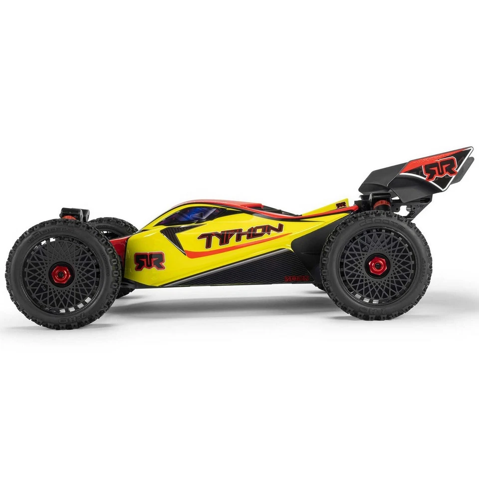 Arrma ARA4206V4T2 TYPHON 1:8 MEGA 665 4x4 RTR Buggy Gelb - Bild 3 von 4