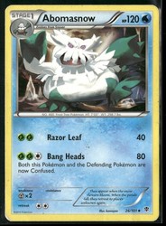 Abomasnow 26/101 Plasma Blast Uncommon