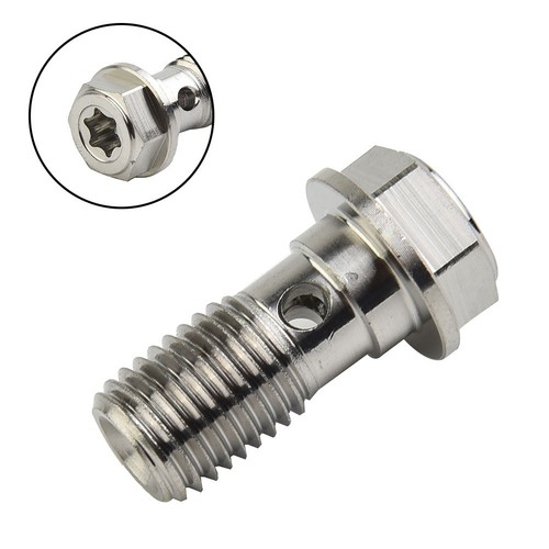 For Honda for Stainless Steel Bolt M10 x 1.25 Pitch27.3mm Thread for Kawasaki - Picture 2 of 14