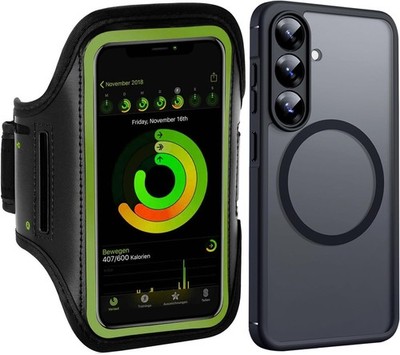 TOCOL 3 in 1 Hülle Neu Pro 2023 mit 2 Schutzgläsern Pitch Black