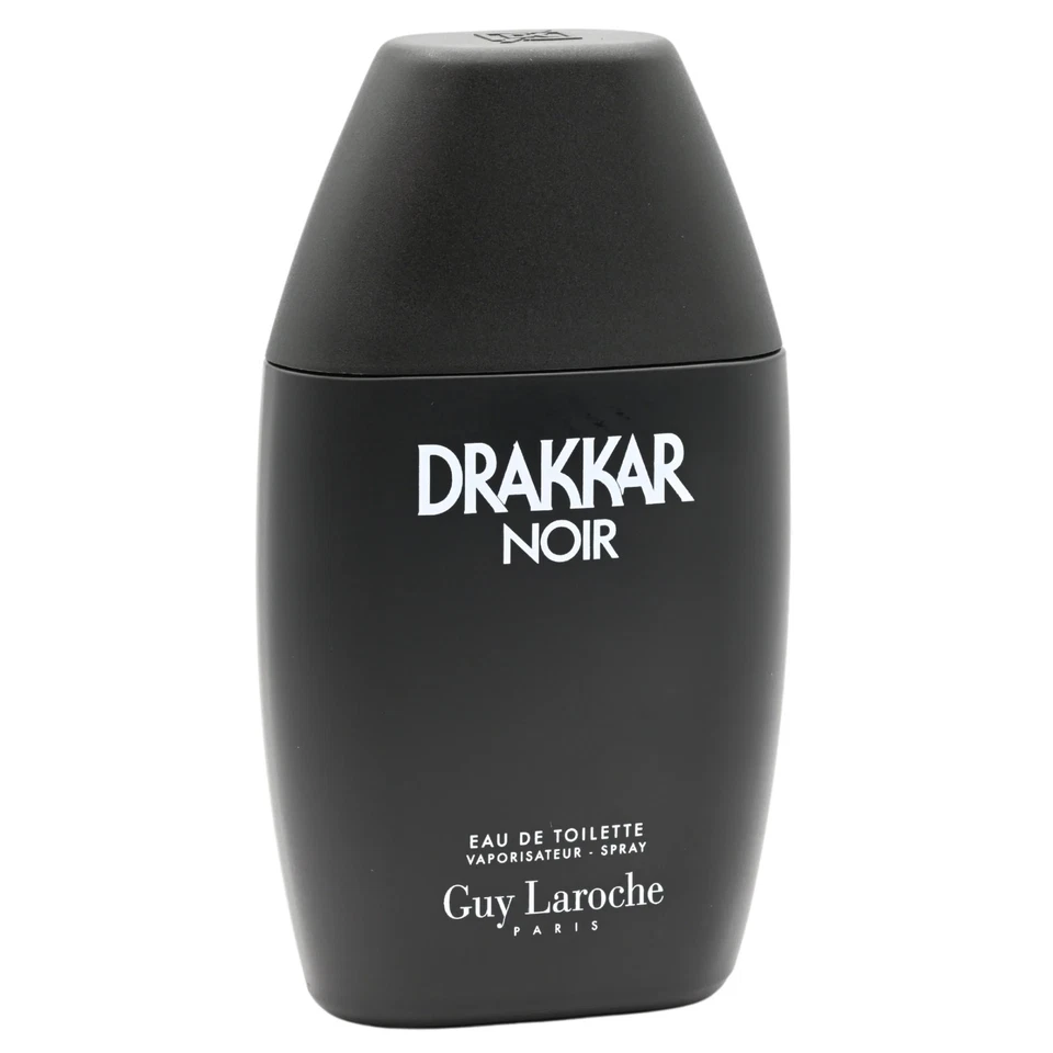 DRAKKAR NOIR por Guy Laroche colonia para hombres EDT 6.7 / 6.8 oz nueva en caja Foto 3 de 4
