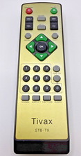 TIVAX OEM STB-T9 Digital Converter Box Remote Control INFRARED TESTED