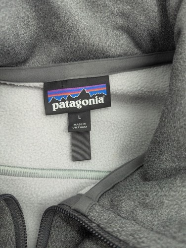 Patagonia Mens UKIAH Full Zip Jacket Large Gray Fleece - Picture 7 of 10