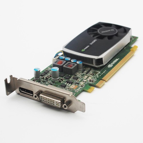Video Card Graphics LP Nvidia Quadro 600 Low Profile Dp DVI Displayport 1GB