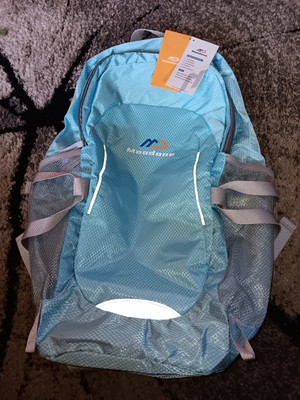 MOODONE 40L  Lightweight Hiking Travel Backpack Outdoor Blue New! Fast Shipping!