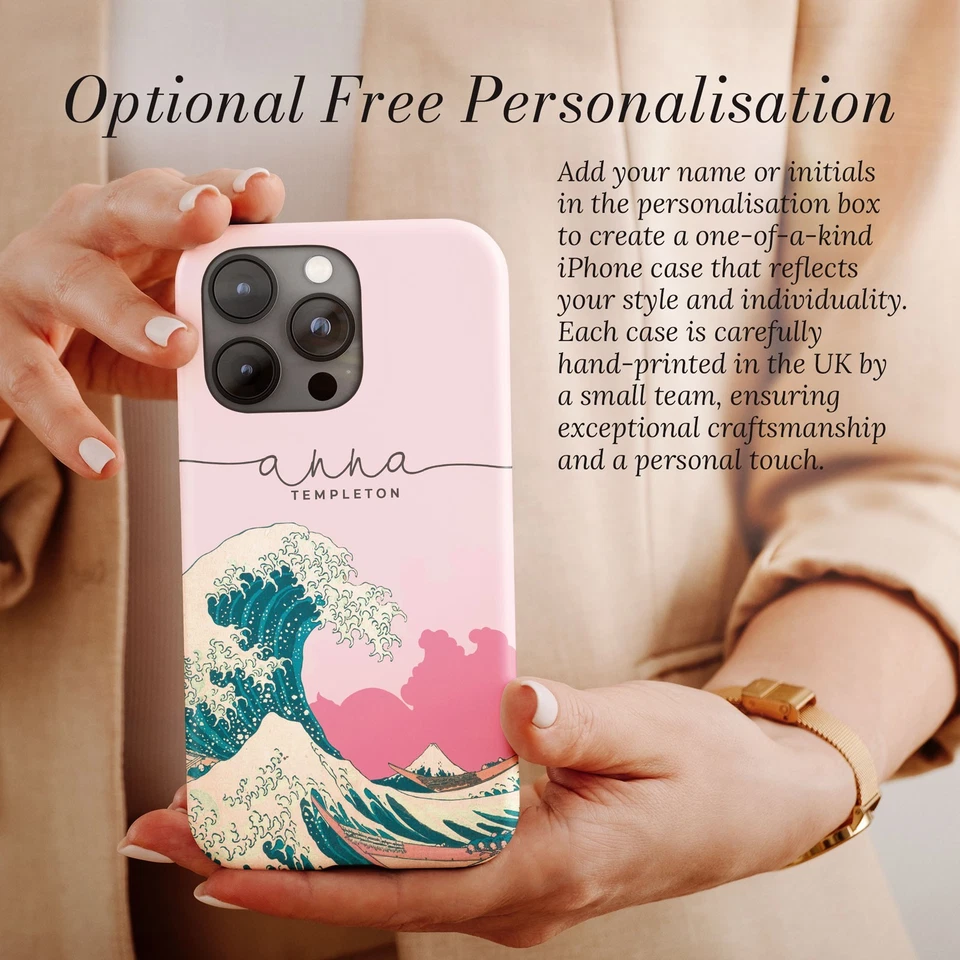 Funda de teléfono personalizada para iPhone 16 16e 15 14 13 Pro Max cubierta inspirada en el arte Foto 3 de 4