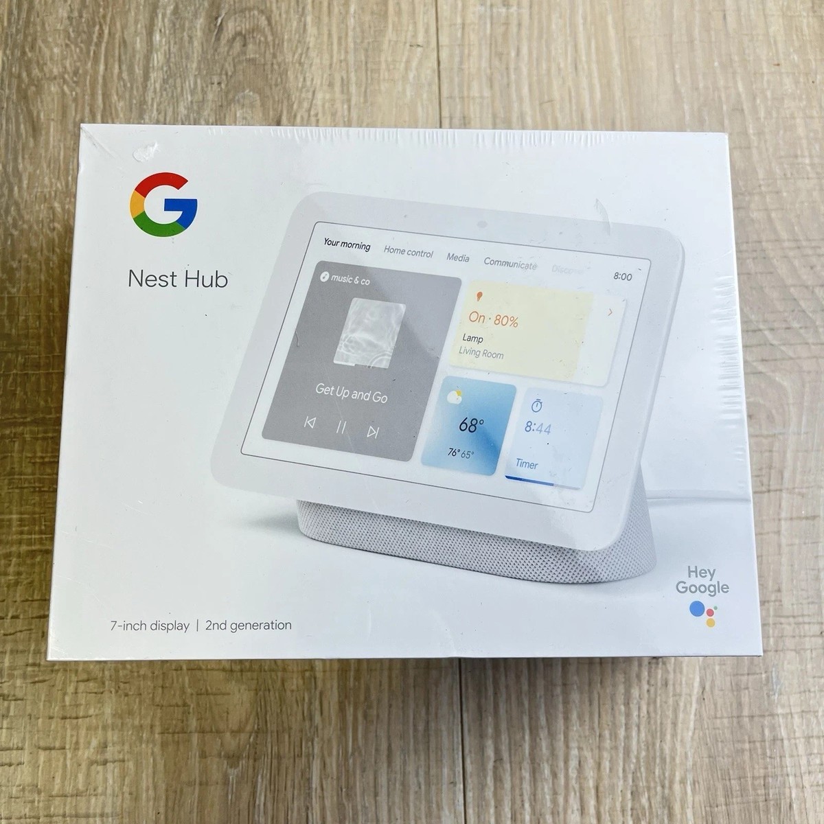 Google Nest Hub ホワイト Google Nest Hub - Smart Display in Chalk - Walmart.com