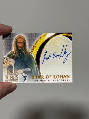 The Lord Of The Rings Jed Brophy As Rider Of Rohan custom card