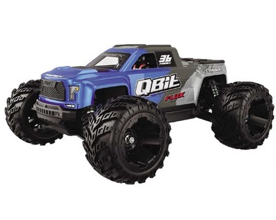 Maverick QBit MT Flux 1/16 4WD RTR Brushless Monster Truck (Blue) [MVK151001]