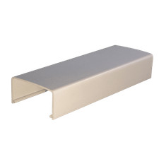 TS Low Profile Pipe Trunking 15mm Plastic 1 x 15mm Double 2.5M Length Pipe Cover
