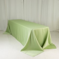 90x156" Lamour Satin Rectangular Tablecloth - Wedding PARTY Catering Event