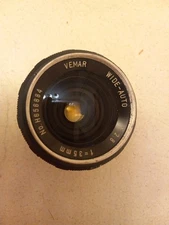 Vemar Wide Angle Camera Lens 1:2.8 F = 35MM Accessory Only - No Caps No. H656884