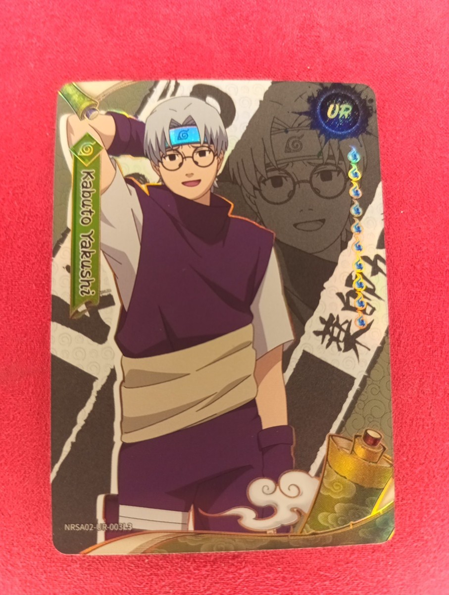 NARUTO ナルト カード BP3枚セット NRSA02 KAYOU Naruto Kayou English Series 2 Card - Kabuto Yakushi - NRSA02-UR