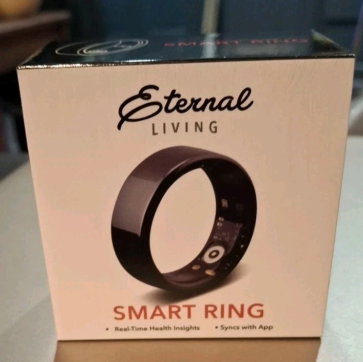 Eternal Living Smart Ring Size 8 New Opened Box...never worn